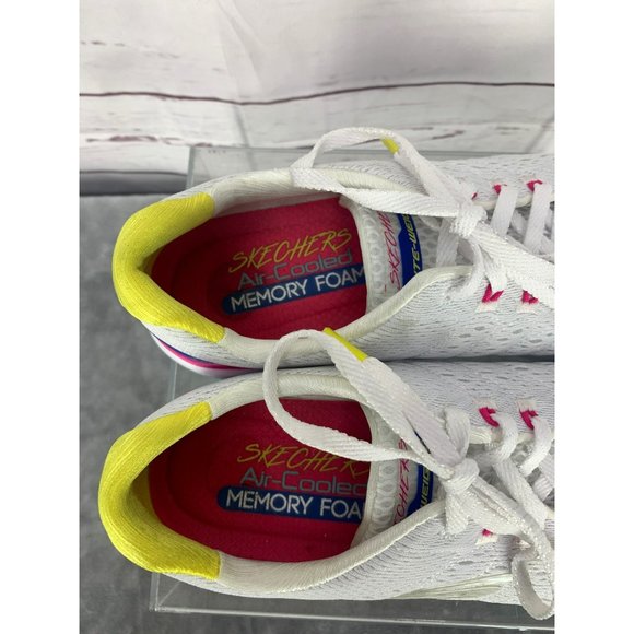 Skechers Air Cooled Memory‎ Foam Size 8 White Women's Sneakers - Picture 5 of 9